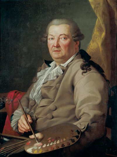 Self-portrait by Antonio the Elder Gonzalez Velazquez